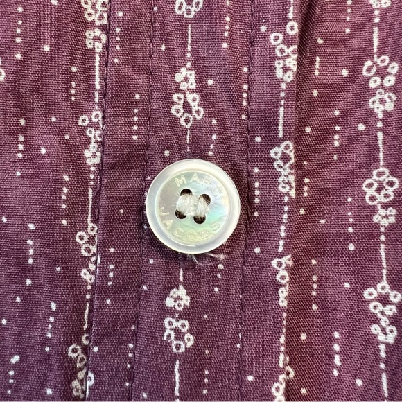 Marc Jacobs Puff Sleeve Floral Cottagecore Peplum Blouse - Picture 3 of 10